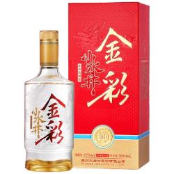 水井坊 春节年货宴请 浓香型白酒  盒装 500ml 52%