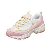 斯凯奇(Skechers)女鞋奶茶熊灯芯绒拼接厚底老爹鞋休闲运动鞋149906 女款-芝芝桃桃/PKYL 35