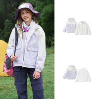 巴拉巴拉童装女童外套儿童2025秋冬装摇粒绒三合一防风两件套 紫色户外-防水透湿