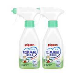 贝亲 婴儿奶瓶果蔬泡沫式清洁剂400ml