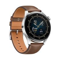 HUAWEI 华为 WATCH 3 eSIM智能手表 星河蓝氟胶表带(血氧)
