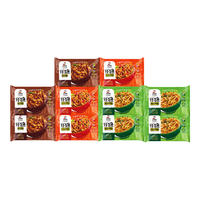 顾大嫂非油炸方便面 免煮速食 三口味混合10袋装 送10包榨菜 即食干拌面 三口味混合10袋 送10包榨菜