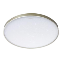 飞利浦(PHILIPS)星环LED吸顶灯 卧室灯客厅灯餐厅灯 简约 【WiFi星环】智能版24W金色
