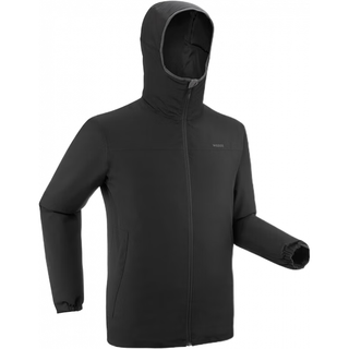 DECATHLON 迪卡侬 SKI JACKET 100 男子滑雪夹克 8642198 黑色 S