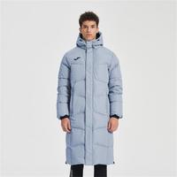 Joma 荷马 男士羽绒服秋冬防风保暖连帽白鸭绒长款棉羽服外套