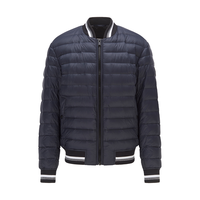 BOSS HUGO BOSS男士秋季舒适棒球领夹克外套