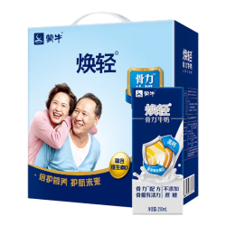 蒙牛 焕轻高钙牛奶250ml*12包