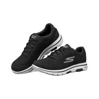 Skechers斯凯奇GOWALK舒适减震健步鞋男士轻便休闲运动鞋55519 BKW黑色/白色 40