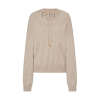 MO&Co.【active系列】毛衣2025冬设计感抽绳高领运动风MBE4SWT056 浅花驼色 S /160