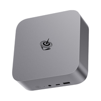 零刻 Beelink「全新一代」SEi14 125H 高性能 酷睿Ultra5 14核18线程 AI PC 游戏办公设计超安静迷你电脑主机 深空灰 32G/1TB