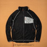 OG原器 P棉Evolve 轻量化抓绒全拉链立领动态保暖透气户外徒步Ev5 黑白 XL