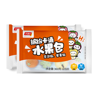 千味央厨 缤纷卡通水果包 360g*2（每袋12个）儿童早餐速食 懒人食品 包子 卡通水果包 720g 2袋24个