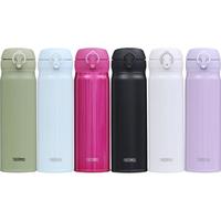 膳魔师（THERMOS） 保温杯保冷杯304办公旅行车载不锈钢简约便携男女士水杯JNL礼品 JNL-505 玫红色500ml