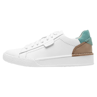 Clarks 其乐 春季女鞋舒适百搭小白鞋平底耐磨女休闲鞋板鞋