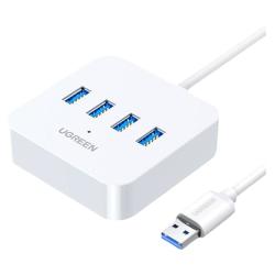 绿联 usb3.0扩展器多接口插头多口集分线器延长转接笔记本电脑一拖四