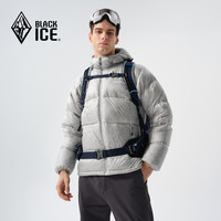黑冰户外800蓬轻量羽绒服男款保暖连帽鹅绒羽绒外套8531