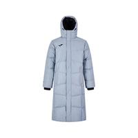 Joma 男士羽绒服秋冬防风保暖连帽白鸭绒长款棉羽服外套