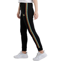 彪马 PUMA 女子 生活系列 TFS T7 Track Pants 运动裤 599062 51黑色-金色 M码(亚洲码)