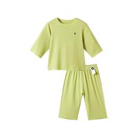 babycare 儿童睡衣优可丝夏季薄款居家春秋宝宝家居服套装 芝士奶酪