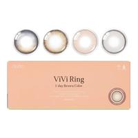 OLENS韩国美瞳琉璃泪光灰日抛4片隐形眼镜