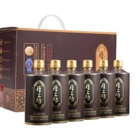 厚工坊 十二年 陈酿 私享版 53%vol 酱香型白酒 500ml*6瓶 整箱装