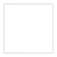 公牛（BULL）厨房灯48W集成吊顶灯led面板灯600*600浴室平板灯铝扣板厨卫灯 36W集成款600*600-高光高亮