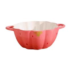 CERAMICS 陶瓷水果沙拉碗家用ins早餐燕麦碗个人带勺甜品碗