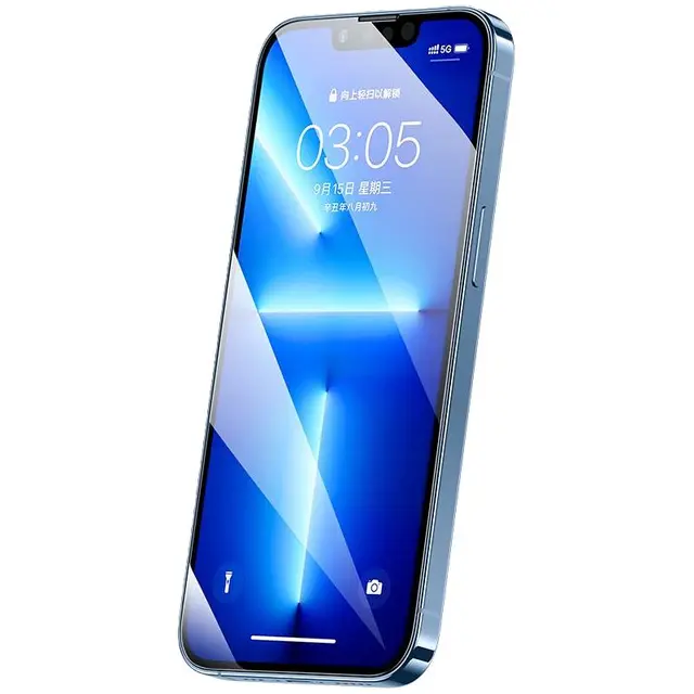 SmartDevil 闪魔 iPhone 13 全覆盖抗指纹钢化前膜 两片装