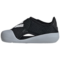 adidas/阿迪达斯 魔术贴 儿童运动凉鞋 黑色 25.5
