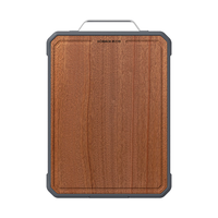 康巴赫菜板砧板乌檀木抗菌切菜板双面加厚家用案板防霉切水果板升级二代