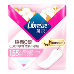 薇尔 卫生巾 护垫155mm22片