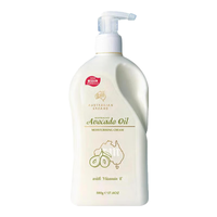 澳芝曼gm绵羊油澳洲绵羊脂维e滋润霜补水滋润身体乳温和保湿面霜 【2代】牛油果柔润霜500g