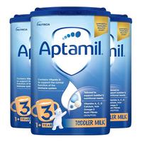 英国爱他美配方奶粉3段易乐罐 1周岁-2周岁 800g*3罐宝宝