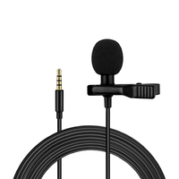 徕兹 A3领夹麦克风电脑手机直播收音麦网课吃播视频拍摄户外采访降噪录音设备有线话筒单反相机通用