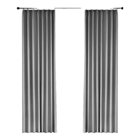 BRAND MARKETING 阿黎 AL-ZGCL 加厚全遮光窗帘 银灰色 1.5*1.8m