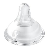 evorie 爱得利 奶嘴新生婴儿宽口径硅胶奶嘴防胀气奶瓶配件