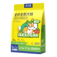 狗宝宝比熊鸭肉梨配方狗粮茶杯犬小型犬幼犬成年主食低敏小型犬狗粮 8袋比熊鸭肉梨狗粮【16斤】