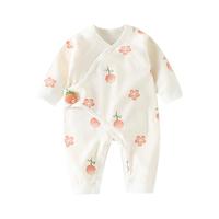 婴儿连体衣纯棉长袖款新生儿哈衣男女宝宝爬服婴幼儿秋季衣服