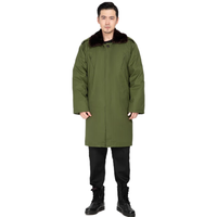 恒源祥老款军大棉袄大衣男冬季加厚保暖军棉上衣女短款老式军绿色防寒 军绿加长棉里款【普通棉】-不可 均码 【适合身高160-190厘米，体