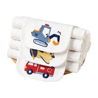 儿童纯棉吸汗巾小孩幼儿园垫背全棉a类大号隔汗巾绣名字宝宝汉巾