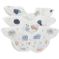 scoornest 科巢 0031 婴幼儿花瓣围嘴 四层夏薄款