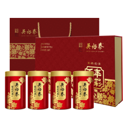 吴裕泰 茶叶茉莉花茶 大百年茉莉 400g 浓香花茶  茶叶礼盒