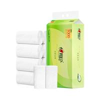 心相印茶语卷纸4层加厚卫生纸厕纸40卷8斤/10卷2斤整箱家庭装