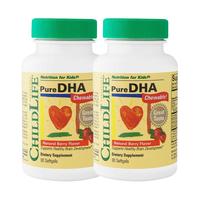CHILDLIFE 小金珠 DHA鱼肝油胶囊 草莓味