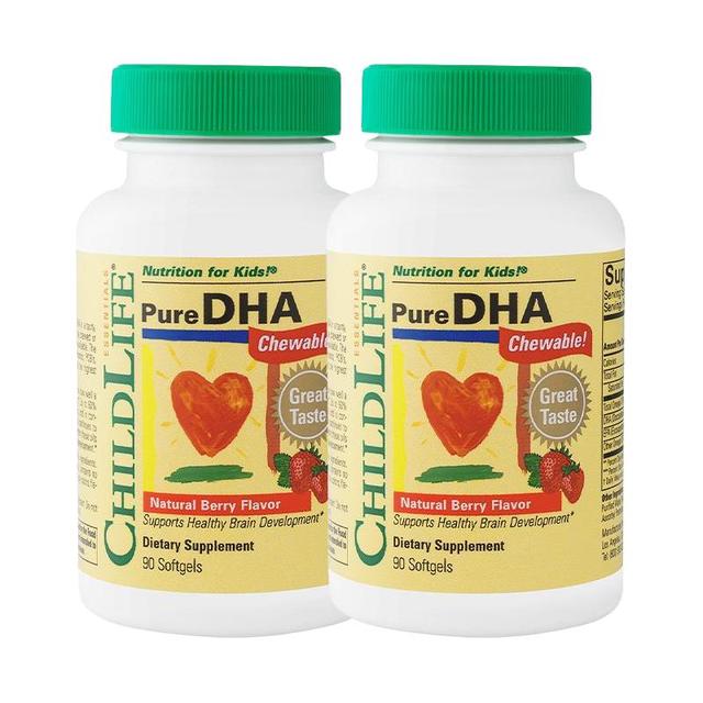 CHILDLIFE 小金珠 DHA鱼肝油胶囊 草莓味