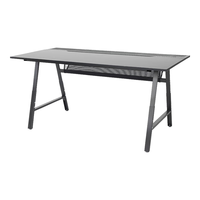 宜家(IKEA)UTESPELARE乌斯佩电竞桌椅组合电脑桌办公桌可升降桌子 【单品】黑色电竞桌