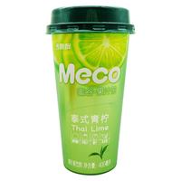 香飘飘meco蜜谷果汁茶400ml*5杯装泰式青柠桃桃红柚密谷茶饮料 桃桃红柚5杯