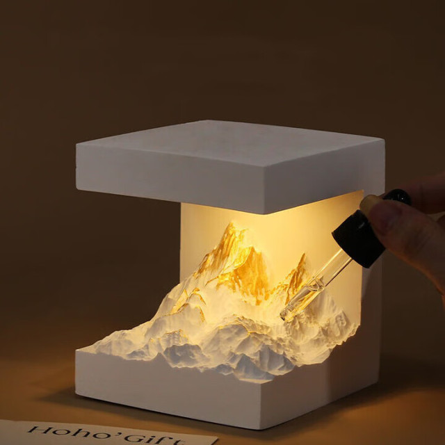 鲸意 GINIX 日照金山香薰氛围灯摆件 送精油