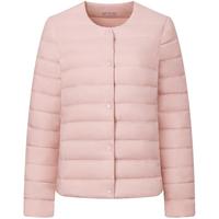 波司登奥莱25秋季女短款新年居家羽绒羽绒服外套圆领保暖