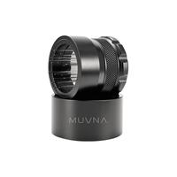 MUVNA意式咖啡针式布粉器可调节高低旋转式布粉针结块打散针器具 针式布粉器·黑色款·58mm 无规格